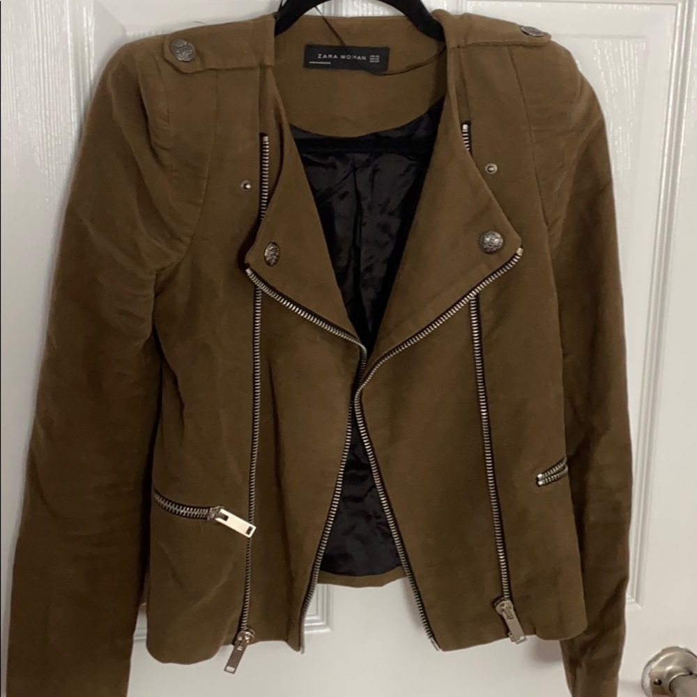 Khaki Blazer Jacket